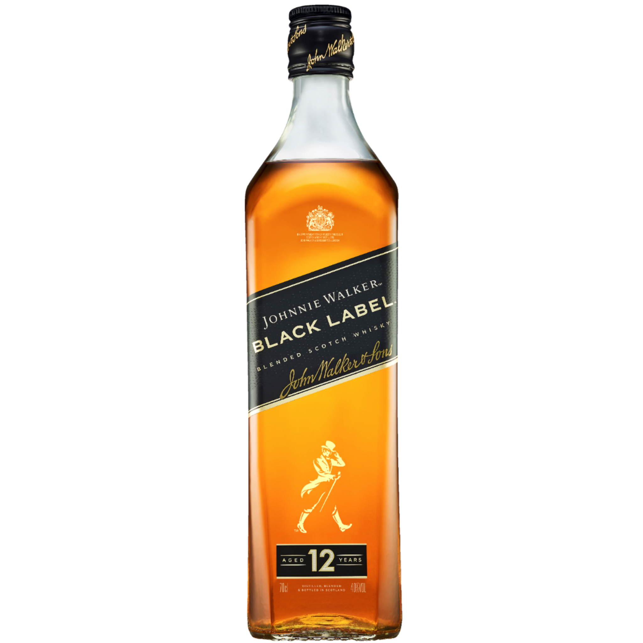 Johnnie Walker Black Label 12 Year Old Blended Scotch Whisky 700ml