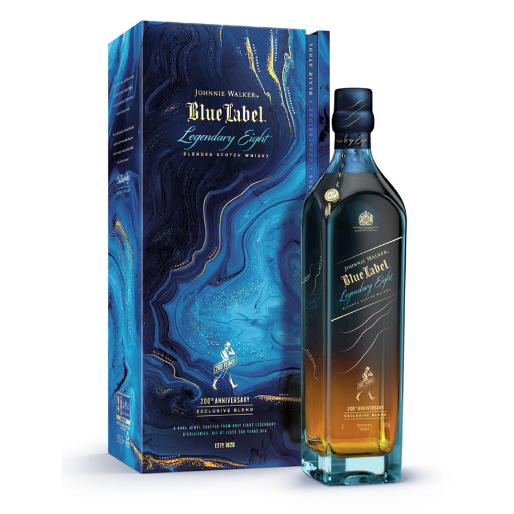 Johnnie Walker Blue Legendary Eight Scotch Whisky 750mL