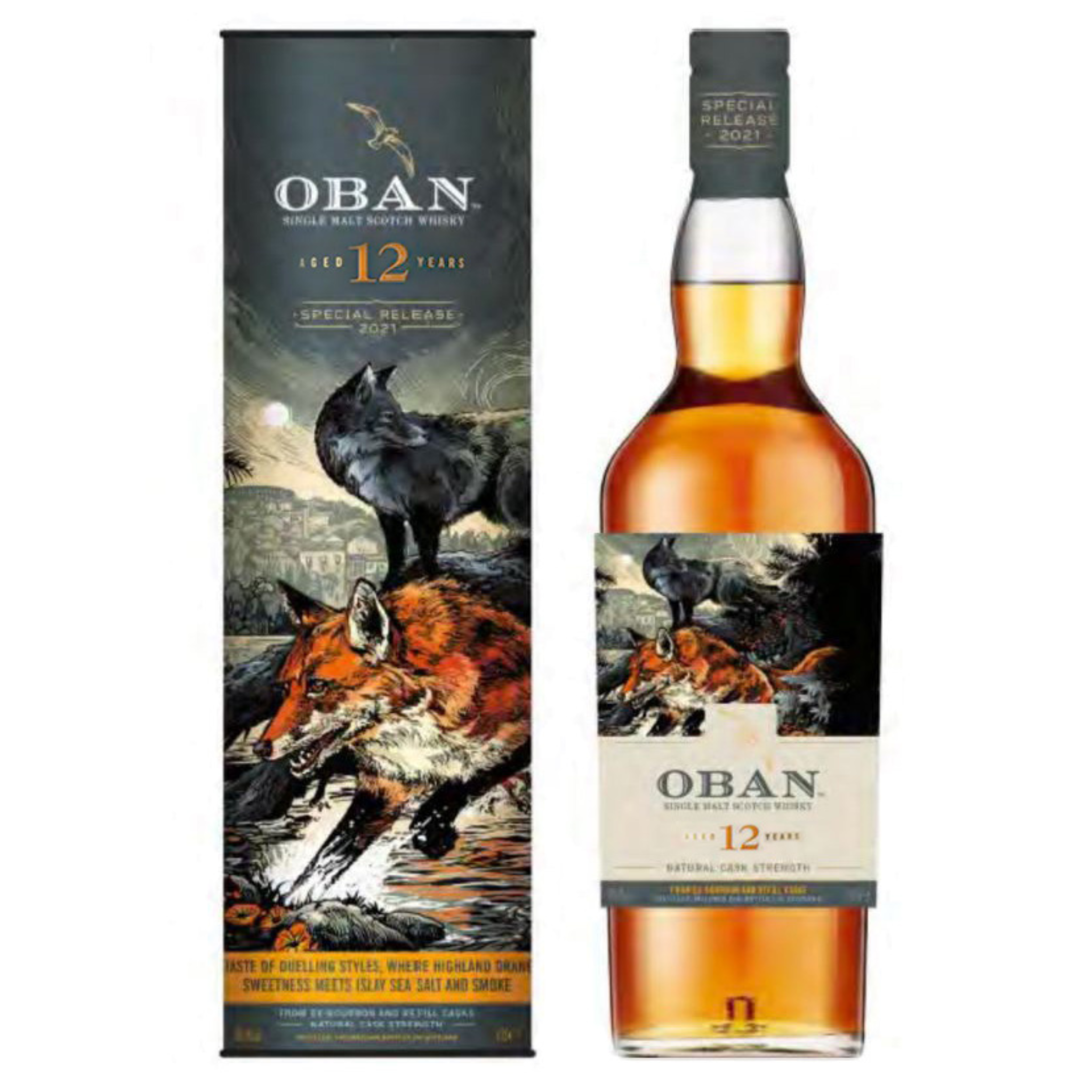 Oban "Tale of Twin Foxes" 12 Year Old 2021 Special Release 700mL